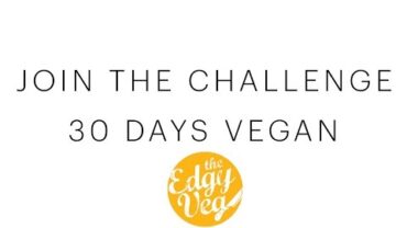 VIDEO: 30 Day Vegan Challenge | The Edgy Veg