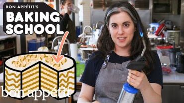VIDEO: Claire Teaches You Cake Decoration (Lesson 5) | Baking School | Bon Appétit