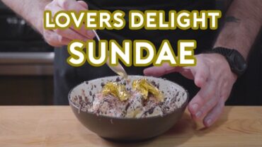 VIDEO: Binging with Babish: Lovers’ Delight Sundae from 30 Rock