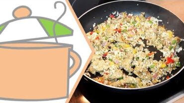 VIDEO: Cauliflower Fried “Rice” | Ketogenic Recipe | Flo Chinyere