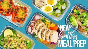 VIDEO: 5 NEW Healthy Meal Prep Ideas | New Year Ideas!