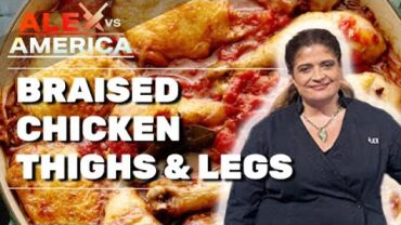VIDEO: Prep School with Alex Guarnaschelli: Braised Chicken | Alex vs. America | Food Network
