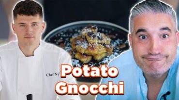VIDEO: Italian Chef Reacts to POTATO GNOCCHI by Nick di Giovanni