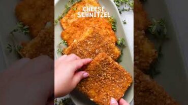 VIDEO: Deliciously cheesy schnitzels #shorts