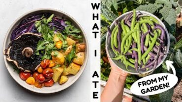 VIDEO: What I Ate From My GARDEN! 🌱 (Vegan)