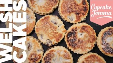 VIDEO: Welsh Cakes Recipe | Cupcake Jemma Channel
