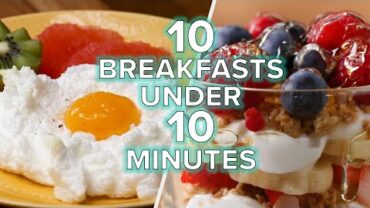 VIDEO: Breakfasts In Under 10 Minutes