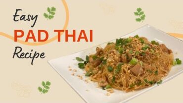 VIDEO: Chicken Pad Thai Recipe | Homemade Takeout