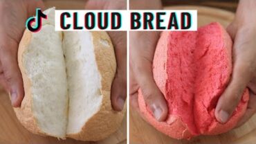 VIDEO: Cloud Bread Recipe | TikTok Trending