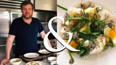 VIDEO: Warm Cod Salad with Tarragon Sauce | F&W Cooks | Food & Wine