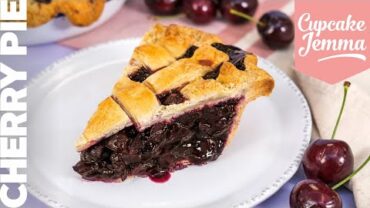 VIDEO: Is Cherry Pie the perfect end of Summer dessert? YES!! | Cupcake Jemma