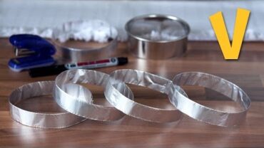 VIDEO: How to Make Foil Rings