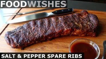 VIDEO: Salt & Pepper Spare Ribs – Food Wishes