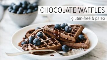 VIDEO: CHOCOLATE WAFFLES | gluten-free & paleo
