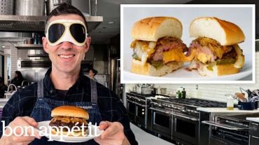 VIDEO: Recreating A Juicy Lucy Cheeseburger From Taste | Reverse Engineering | Bon Appétit