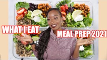 VIDEO: VEGAN MEAL PRERP FOR WEIGHT LOSS 2021