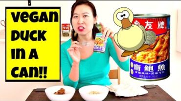 VIDEO: TRYING VEGAN DUCK – IN A CAN