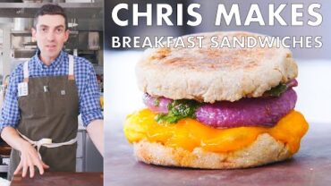 VIDEO: Chris Makes Breakfast Sandwiches | From the Test Kitchen | Bon Appétit