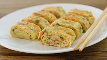 VIDEO: Rolled Omelette Recipe | How to Make Korean Egg Roll