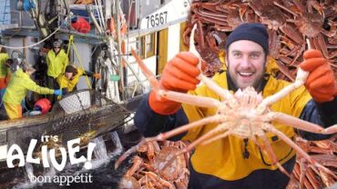 VIDEO: Brad Goes Crabbing In Alaska (Part 1) | It’s Alive | Bon Appétit