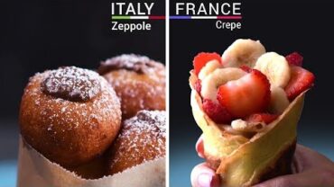 VIDEO: 4 Way International Desserts | World Food Ideas | Dessert Ideas From Around The World !