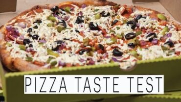 VIDEO: Vegan Pizza Delivery Taste Test | Panago Pizza | The Edgy Veg