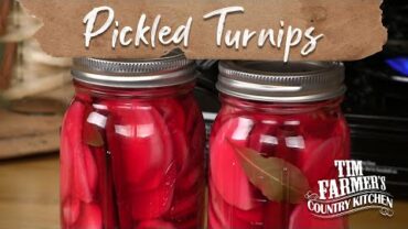 VIDEO: PICKLED TURNIPS | How-To Can Pickled Turnips