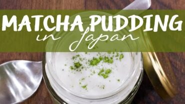 VIDEO: Matcha Pudding in Tokyo