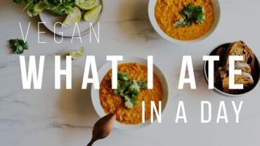 VIDEO: VEGAN WHAT I ATE + VLOG | Good Eatings