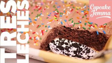 VIDEO: Chocolate Tres Leches Recipe | Cupcake Jemma Channel