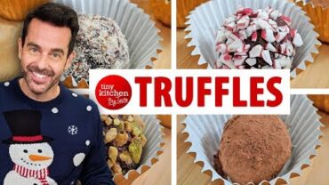 VIDEO: Chocolate Truffles // Tiny Kitchen Big Taste