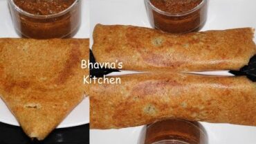 VIDEO: Quinoa Oat Lentil Dosa Crepe (Indian Pancake) Video Recipe | Bhavna’s Kitchen