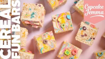 VIDEO: The FIRST recipe from the Crumbs & Doilies Book! Rice Krispie treats with a twist! | Cupcake Jemma