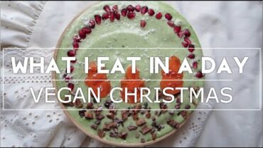 VIDEO: What I Eat In A Day (2) || VEGAN CHRISTMAS
