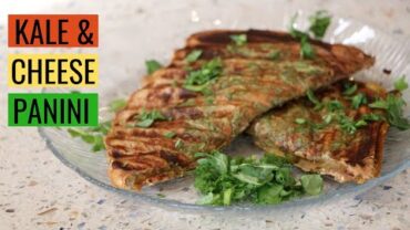 VIDEO: Kale and Cheese Panini-Whole Food Plant Based