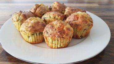 VIDEO: Spinach & Cheese Muffins Recipe