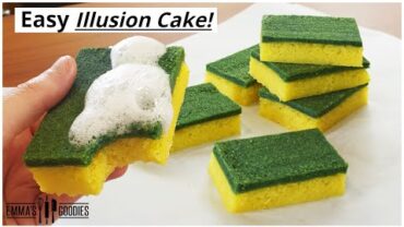 VIDEO: Edible Dish Sponge Cake ! *PRANK* Easy Illusion Cake!