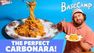 VIDEO: The tastiest carbonara you ever did taste! | Basecamp | Twisted |  A classic carbonara made by Hugh!