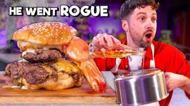 VIDEO: Barry goes ROGUE… then panics! | Sub 10 Minute Burger Challenge Ep.3