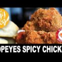 VIDEO: Popeyes Bonafide Fried Chicken – Vegan Vegetarian | The Edgy Veg