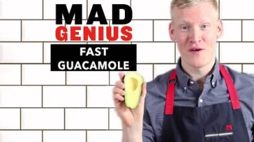 VIDEO: How to Make Guacamole FAST for a Party | Mad Genius Tips | Food & Wine