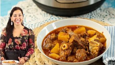 VIDEO: Greek Style Lamb & Potato Stew in the Instant Pot