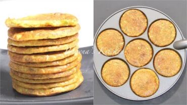VIDEO: Quick Jowar Besan Pudas or Chillas – Milo flour Savory Pancakes Video Recipe | Bhavna’s Kitchen