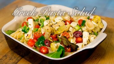 VIDEO: Greek Pasta Salad