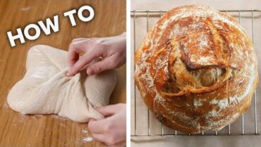 VIDEO: How To Make Sourdough For Beginners • Tasty