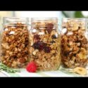 VIDEO: Healthy Granola | 3 Delicious Recipes