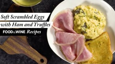 VIDEO: Soft and Creamy Scrambled Eggs | Food & Wine Recipes