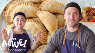 VIDEO: Brad and Gaby Make Beef Empanadas | It’s Alive | Bon Appétit