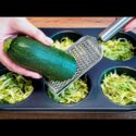 VIDEO: Unglaublich, wie lecker! Dieses Zucchini schmeckt besser als Fleisch! Einfach und schnell! ASMR