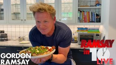 VIDEO: Gordon Ramsay Cooks Steak & Potatoes in Under 10 Minutes from Home | Ramsay in 10